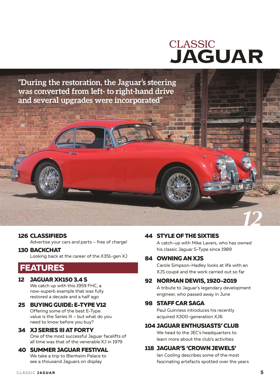 Classic Jaguar Preview Pages