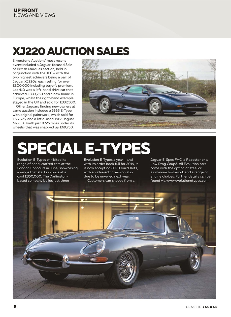 Classic Jaguar Preview Pages