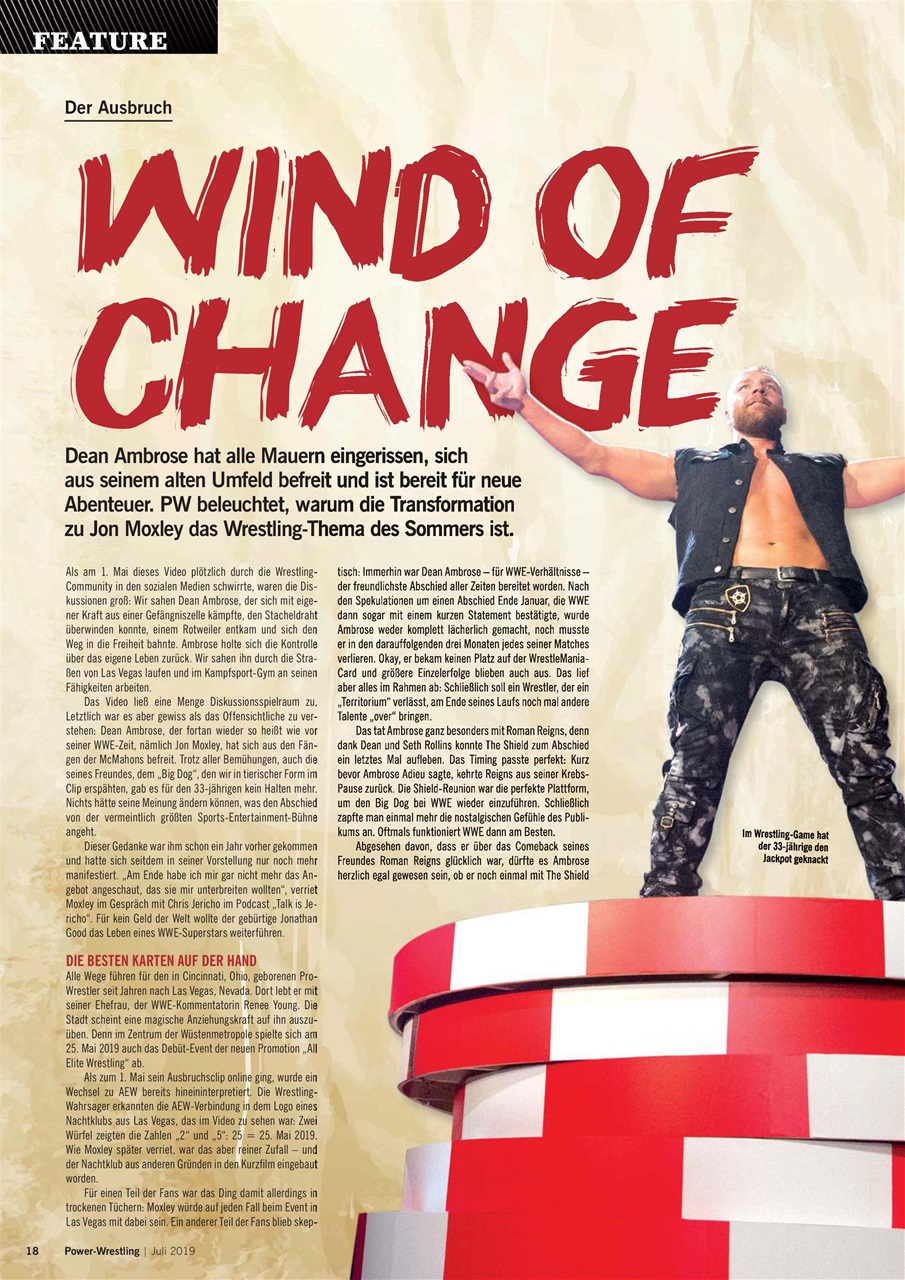 Power-Wrestling Preview Pages