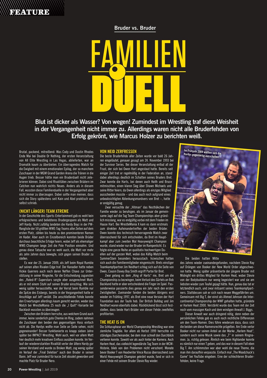 Power-Wrestling Preview Pages