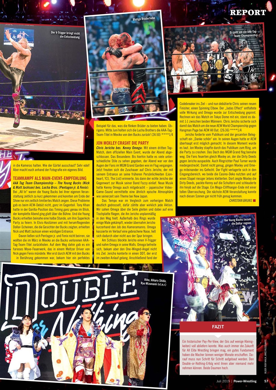 Power-Wrestling Preview Pages