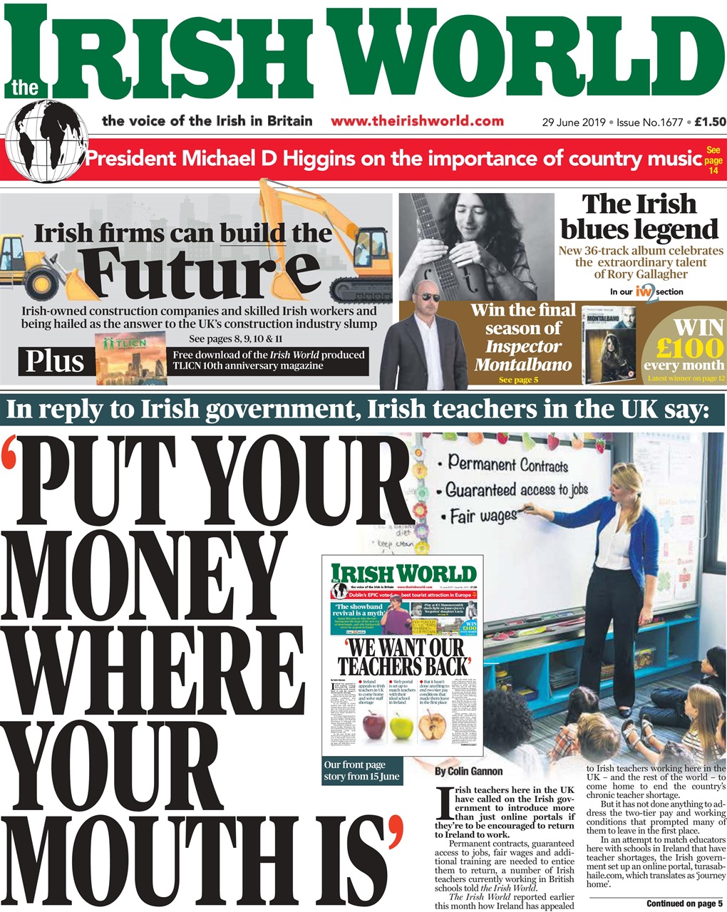 Irish World Preview Pages