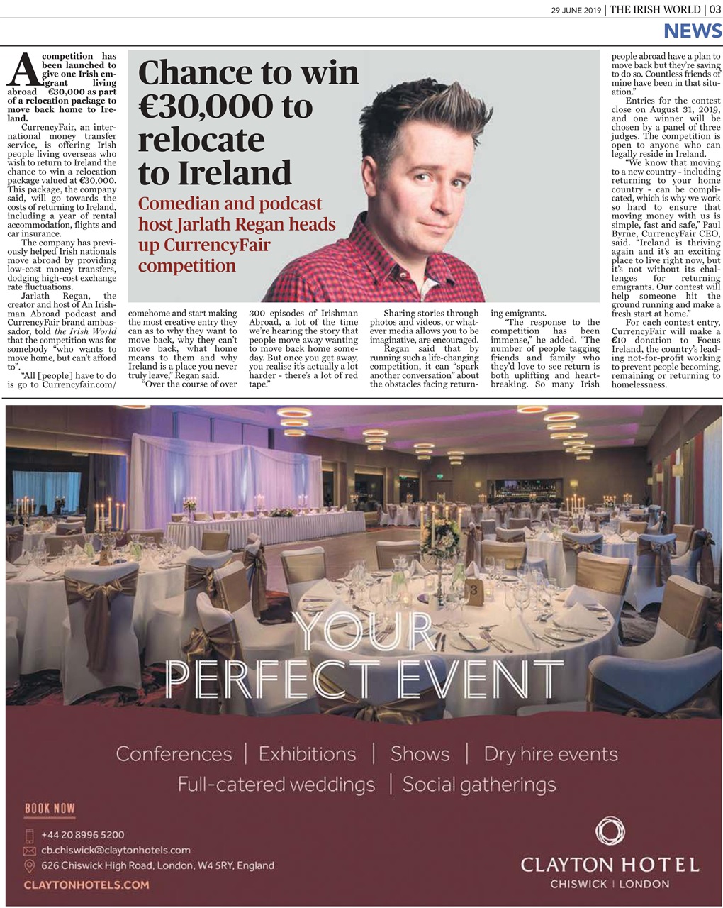 Irish World Preview Pages