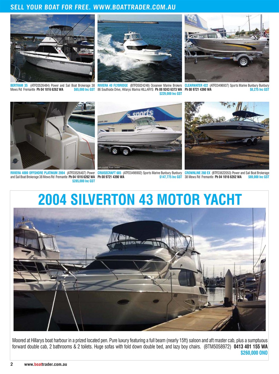 Boat Trader Australia Preview Pages