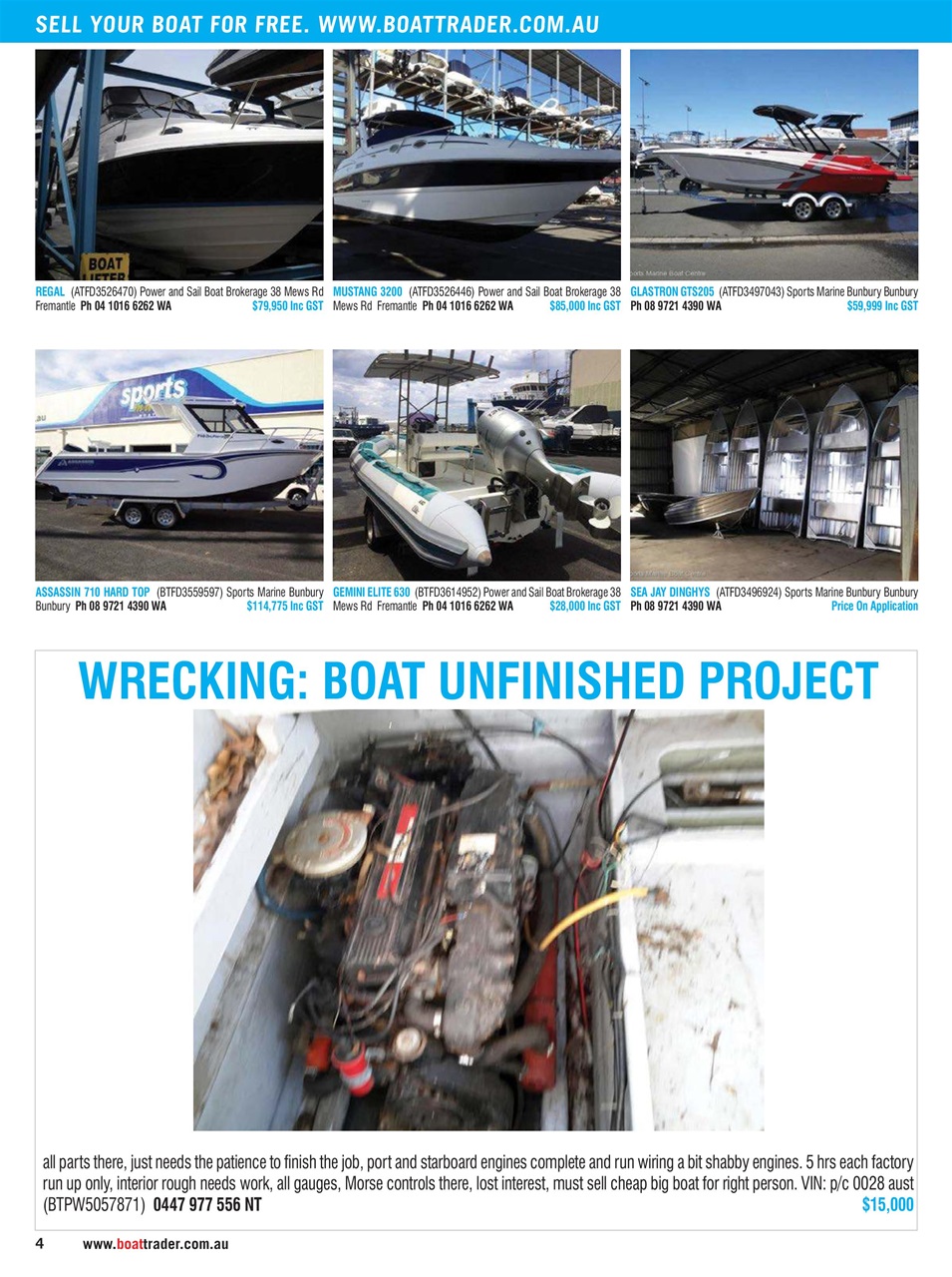 Boat Trader Australia Preview Pages
