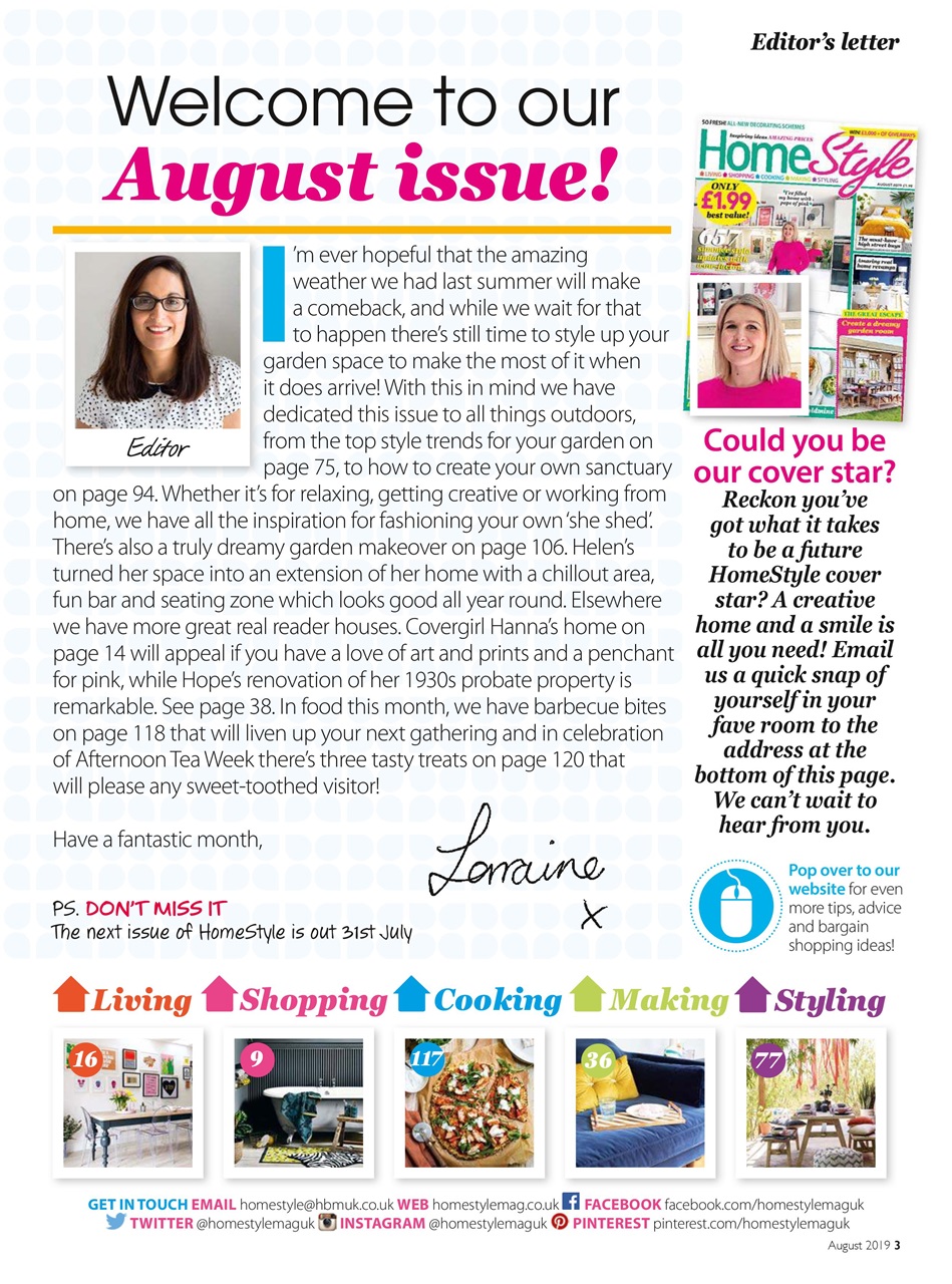 Homestyle Preview Pages