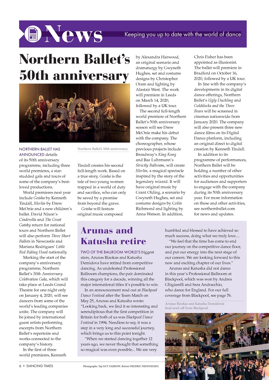 Dancing Times Preview Pages