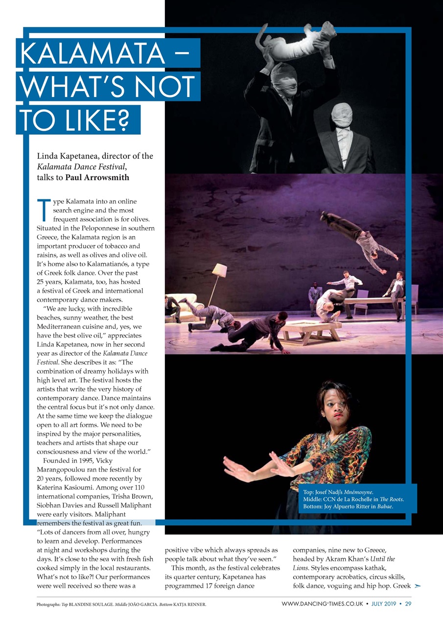 Dancing Times Preview Pages