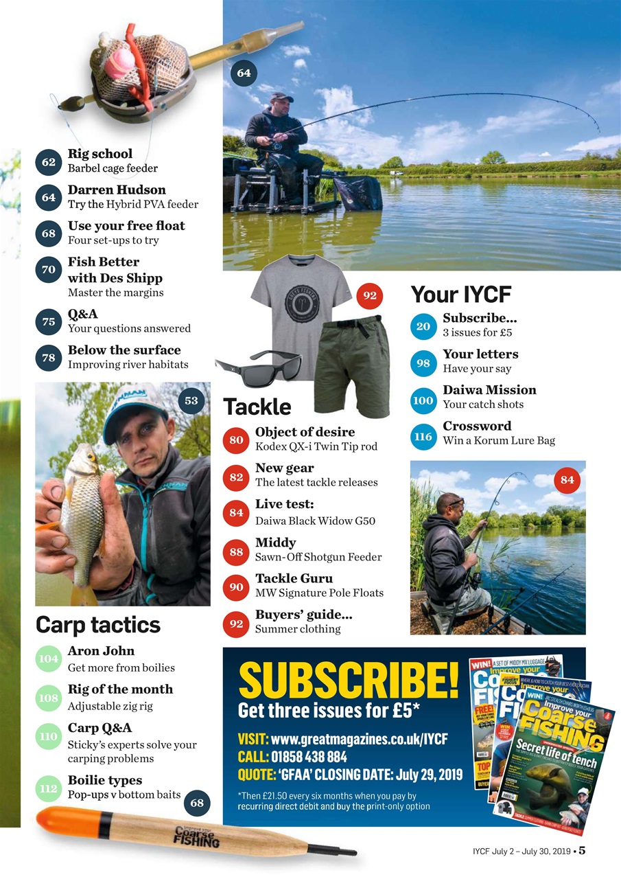 Improve Your Coarse Fishing Preview Pages