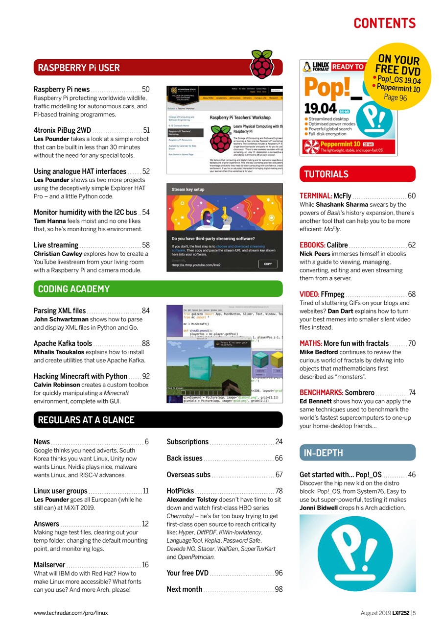 Linux Format Preview Pages