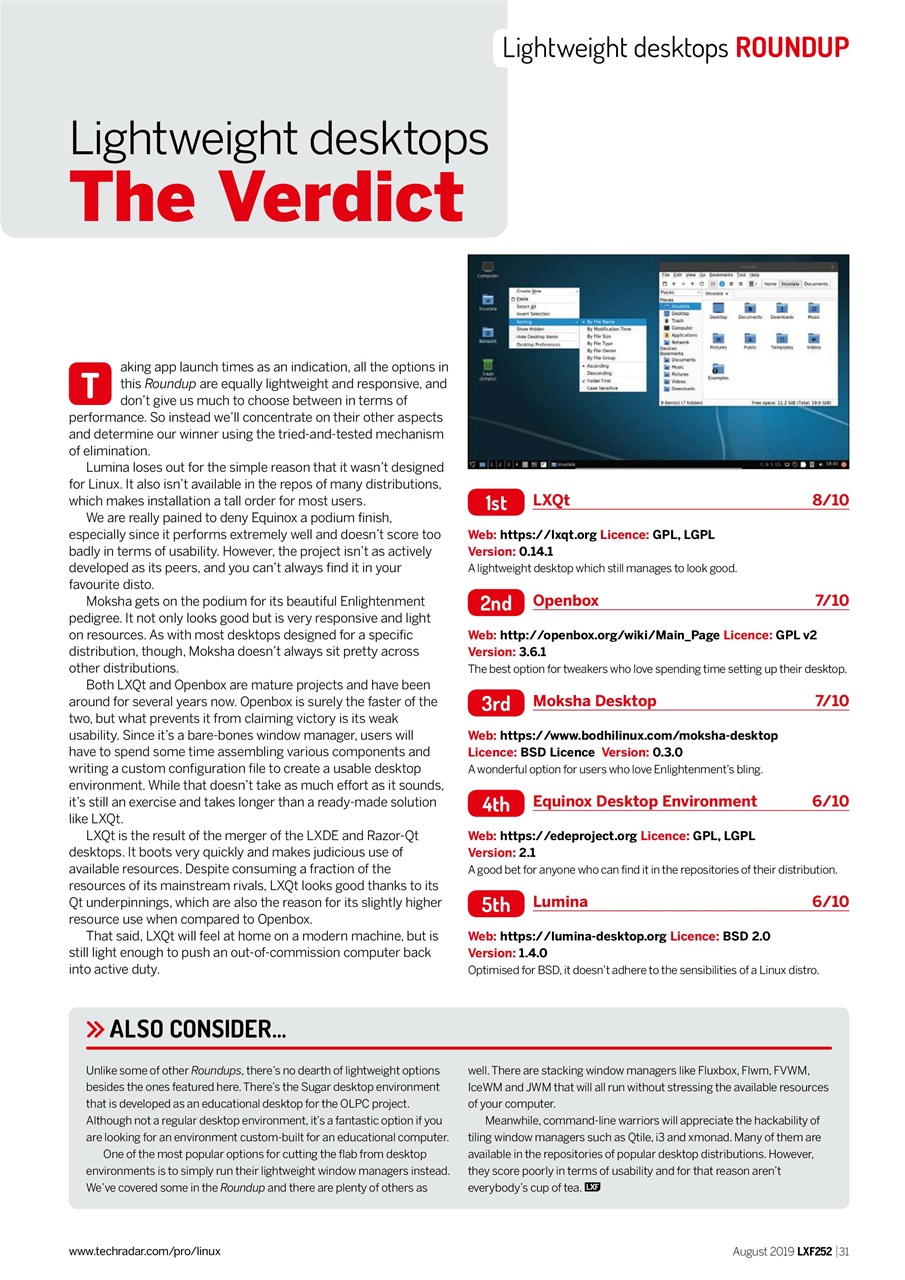 Linux Format Preview Pages
