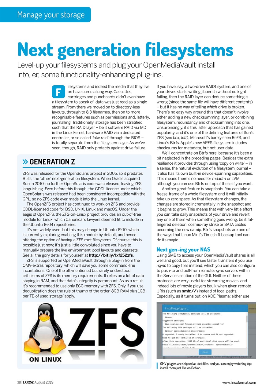 Linux Format Preview Pages