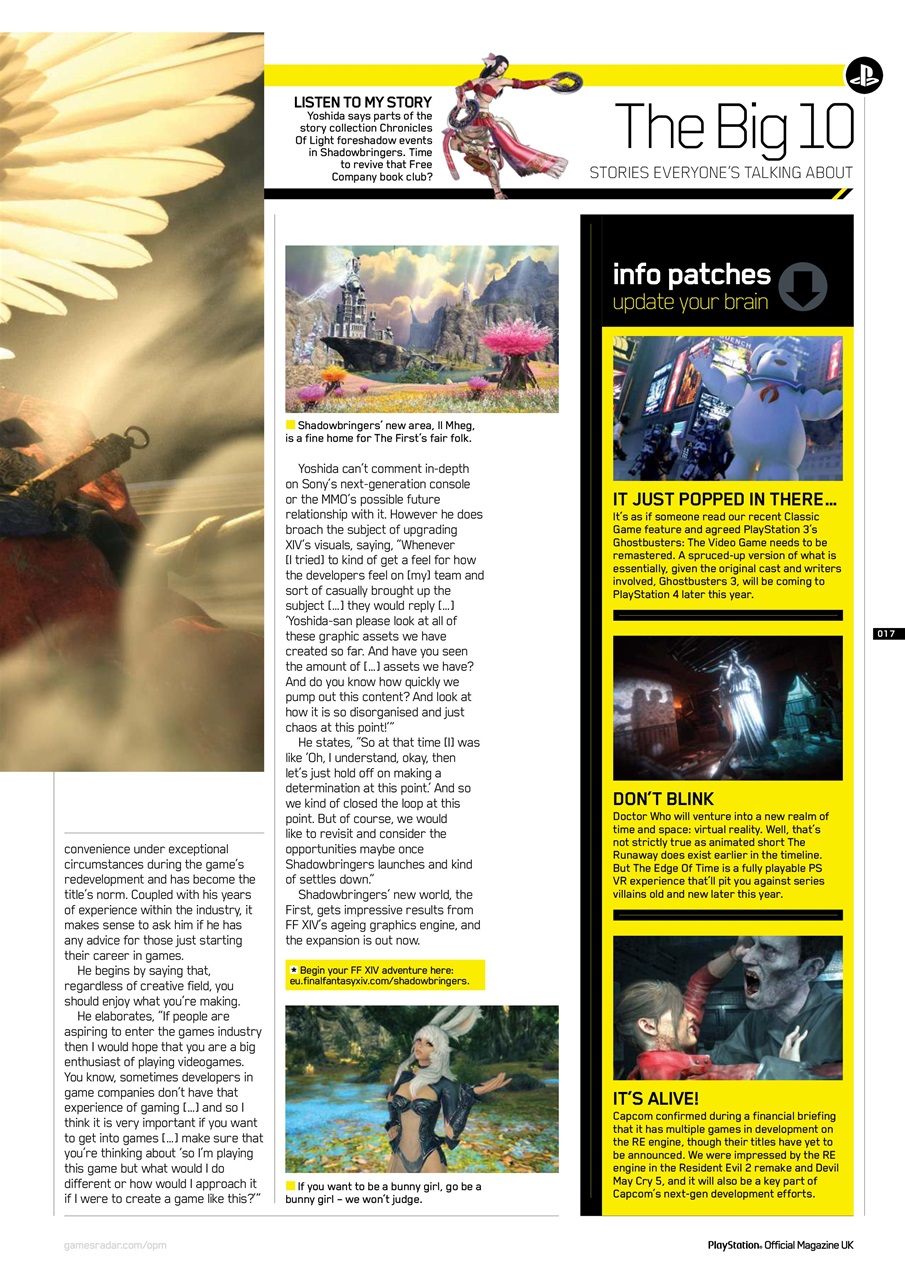 PLAY Magazine Preview Pages