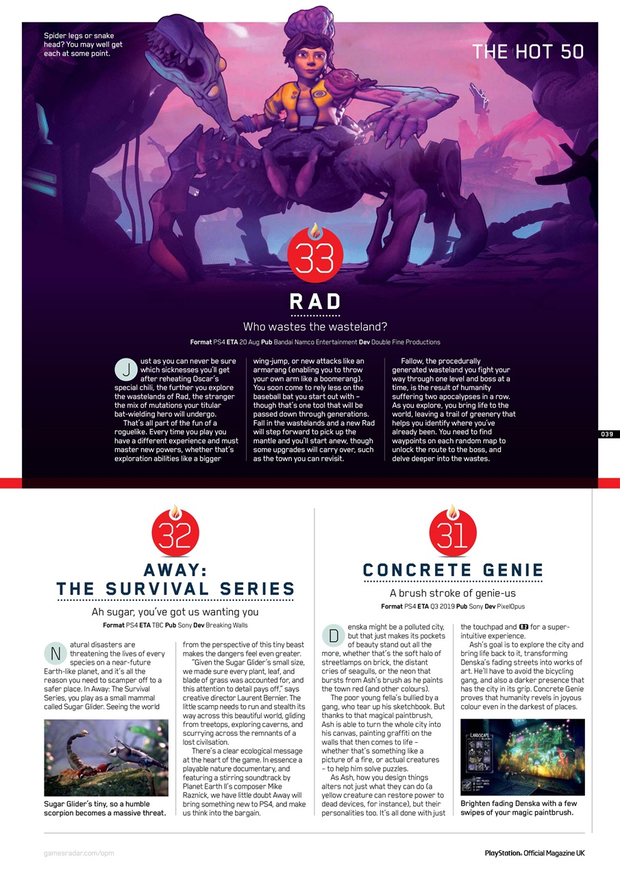 PLAY Magazine Preview Pages