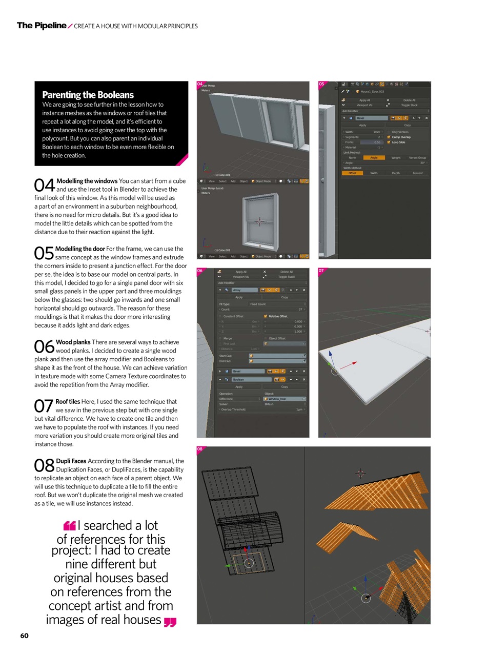 3D Artist Preview Pages