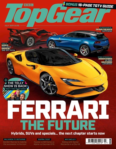 BBC Top Gear Magazine issue July 2019