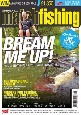 Match Fishing issue August 2019