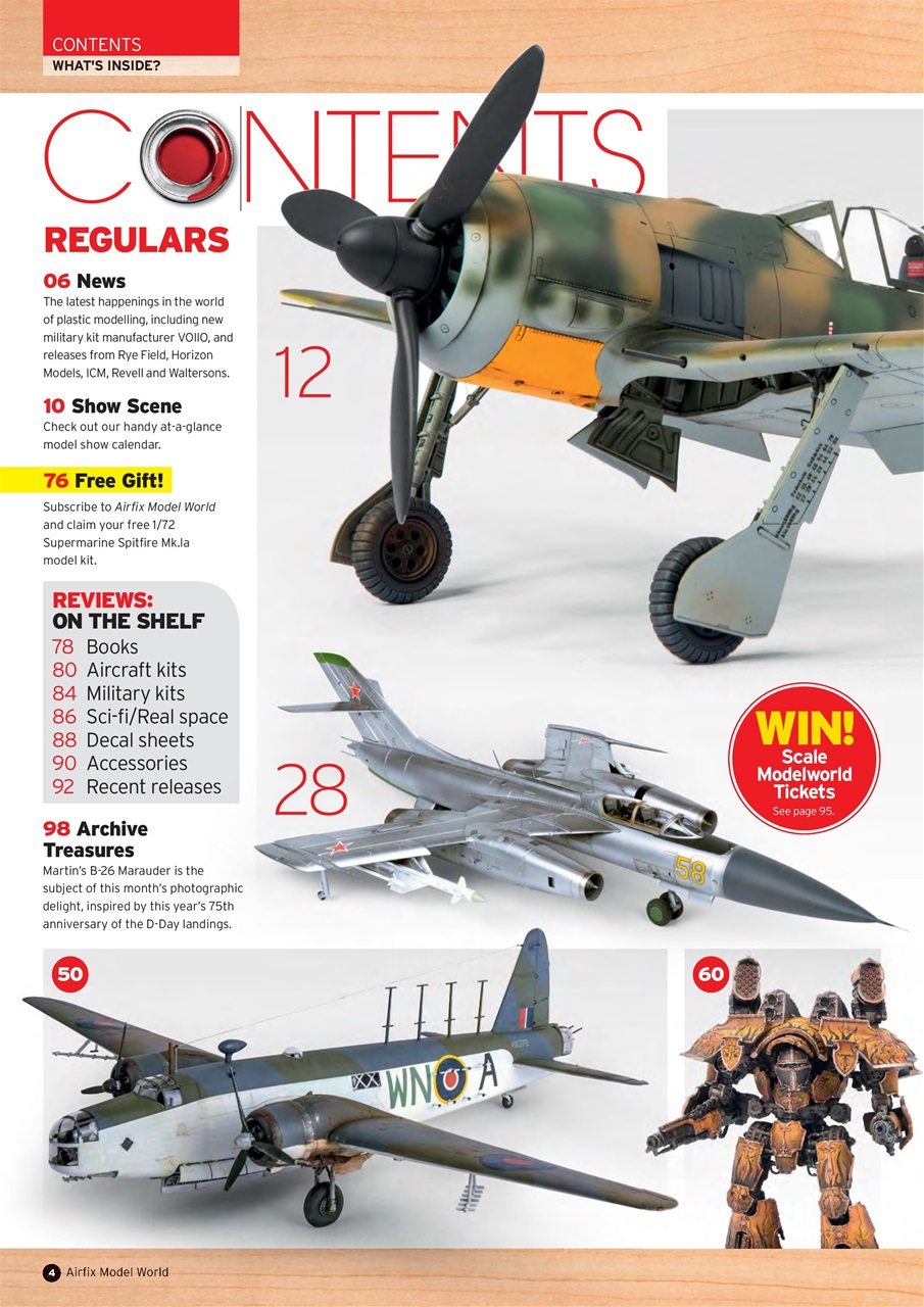 Airfix Model World Preview Pages