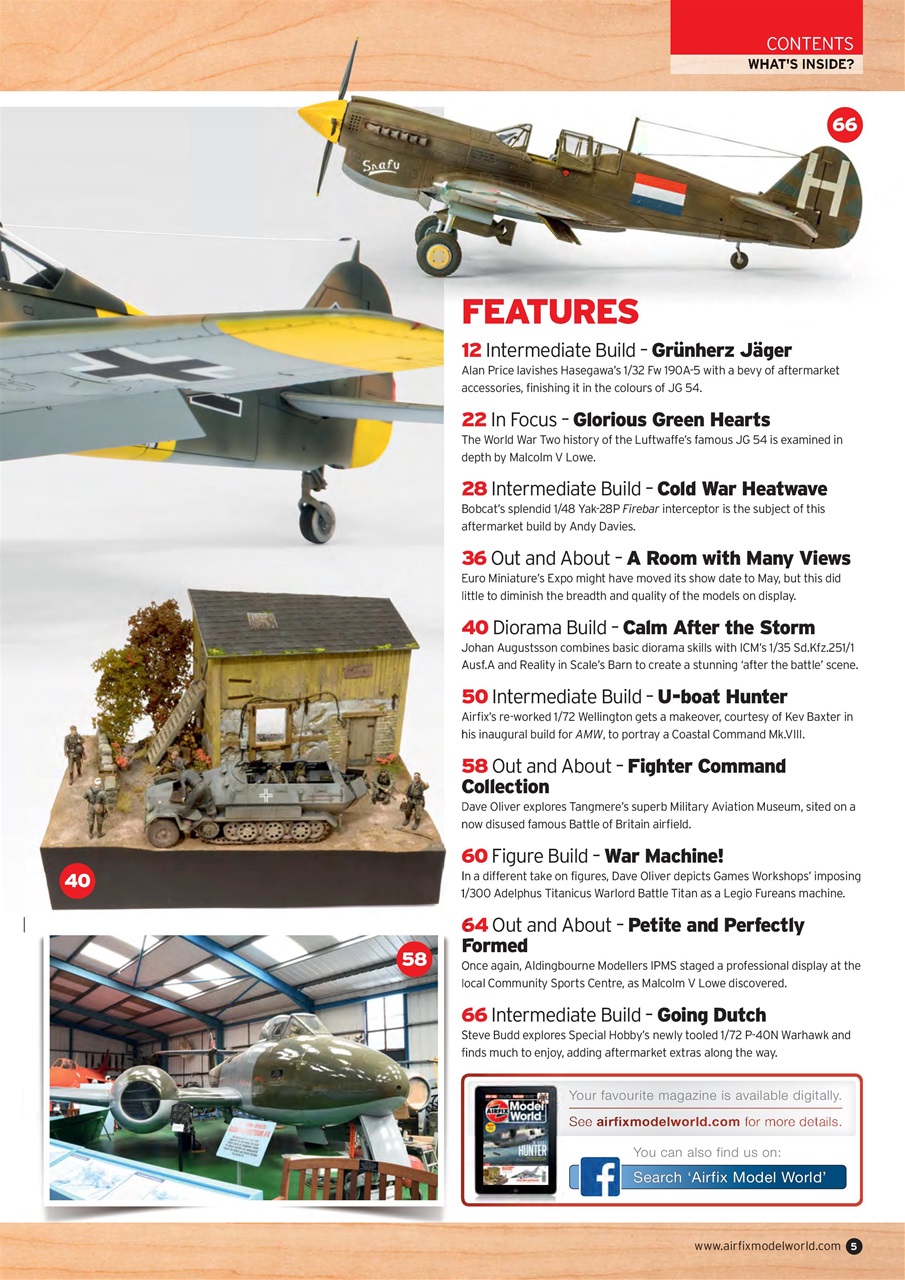 Airfix Model World Preview Pages