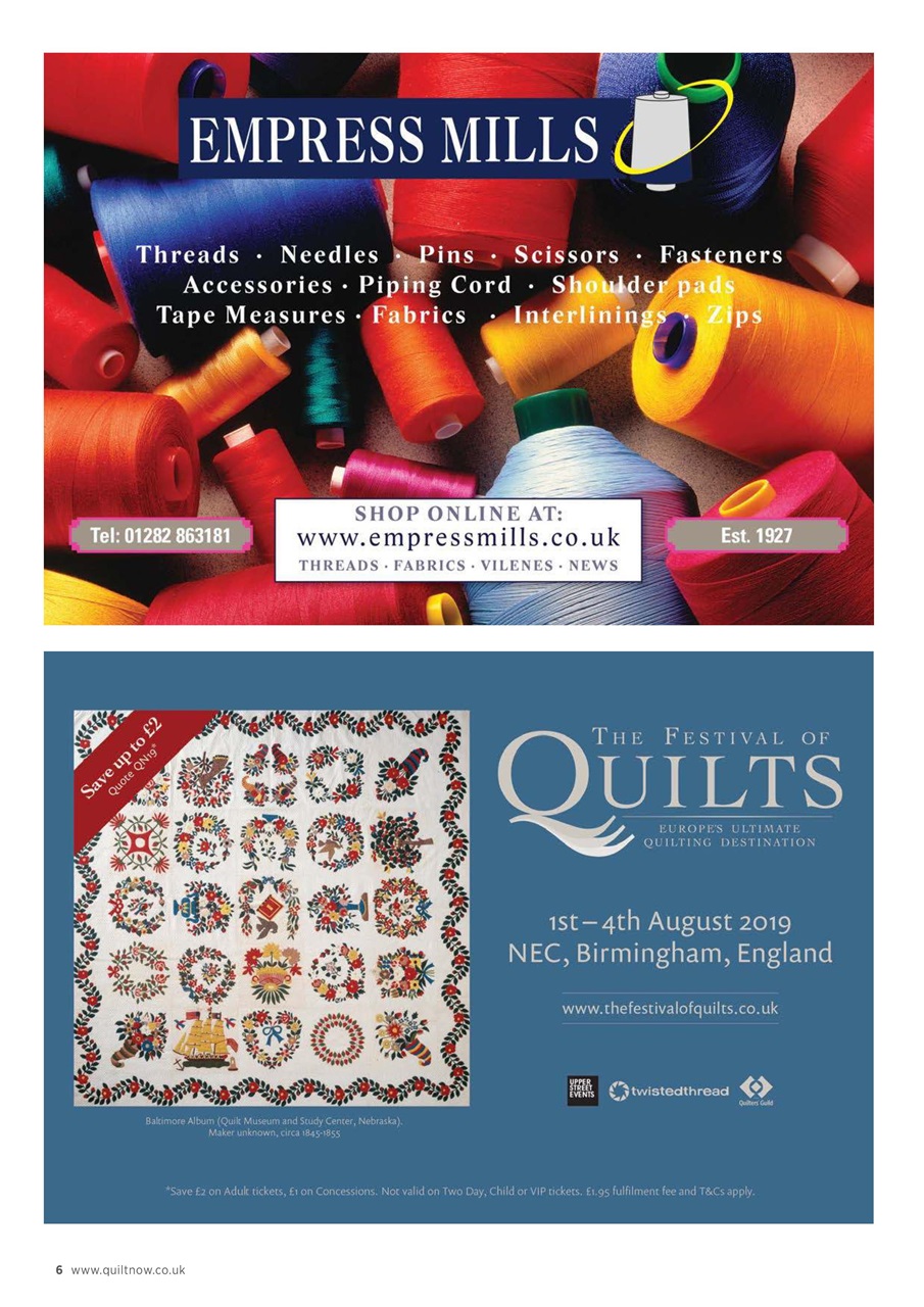 Quilt Now Preview Pages