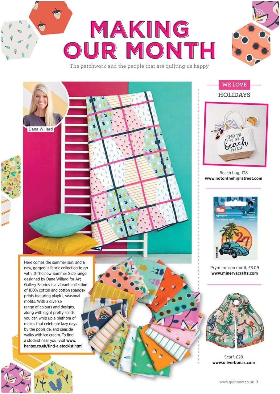 Quilt Now Preview Pages