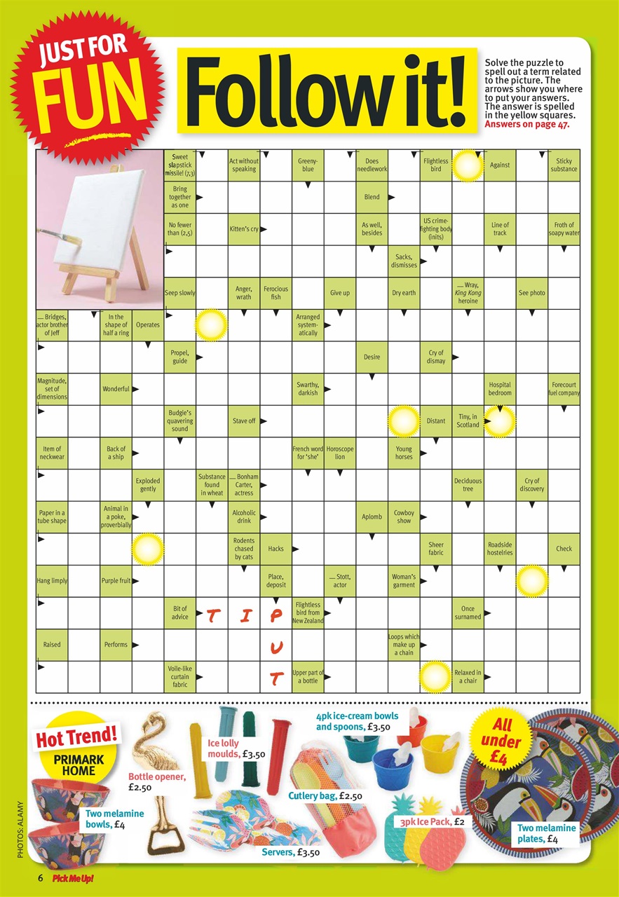 Pick Me Up Preview Pages