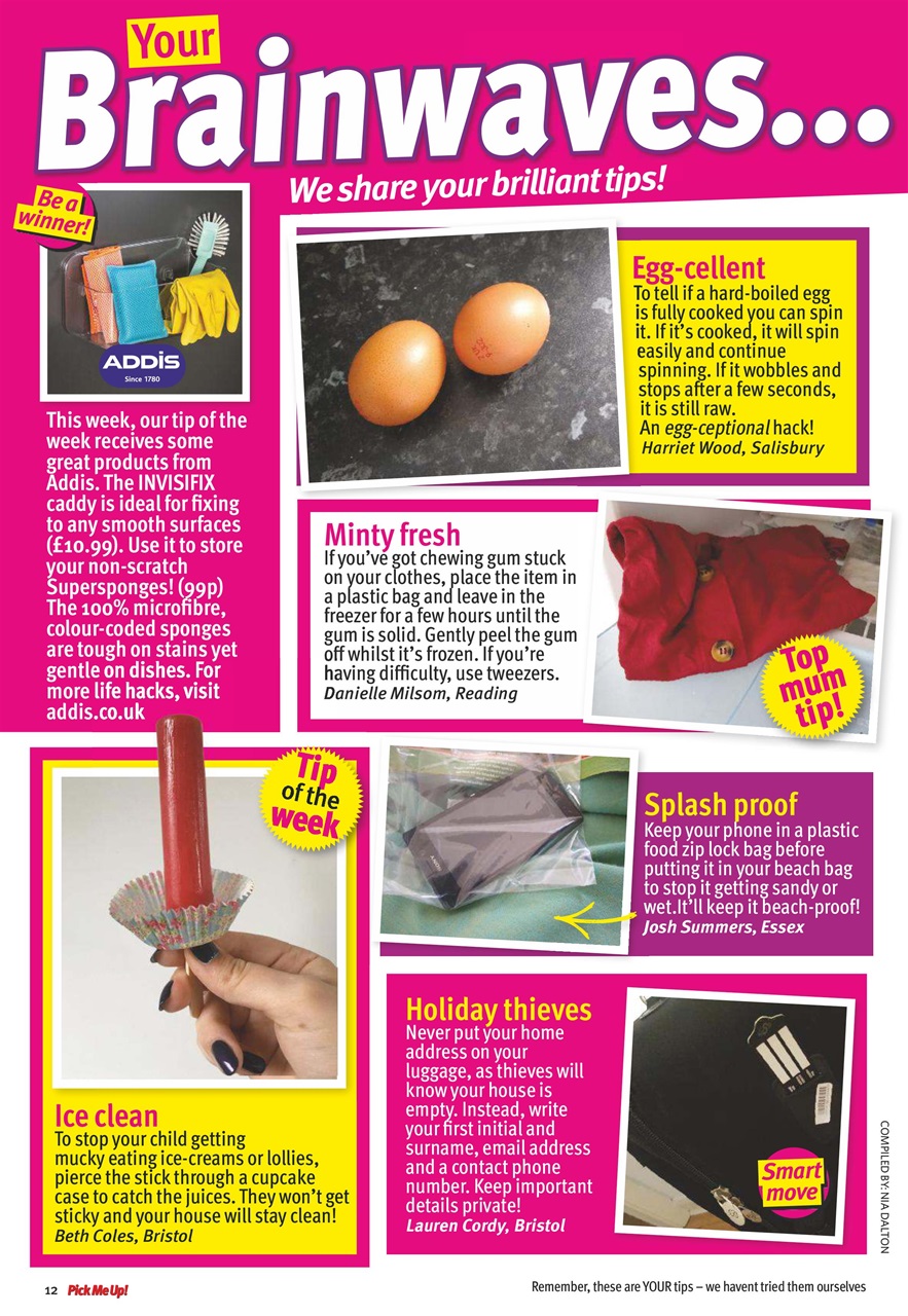 Pick Me Up Preview Pages