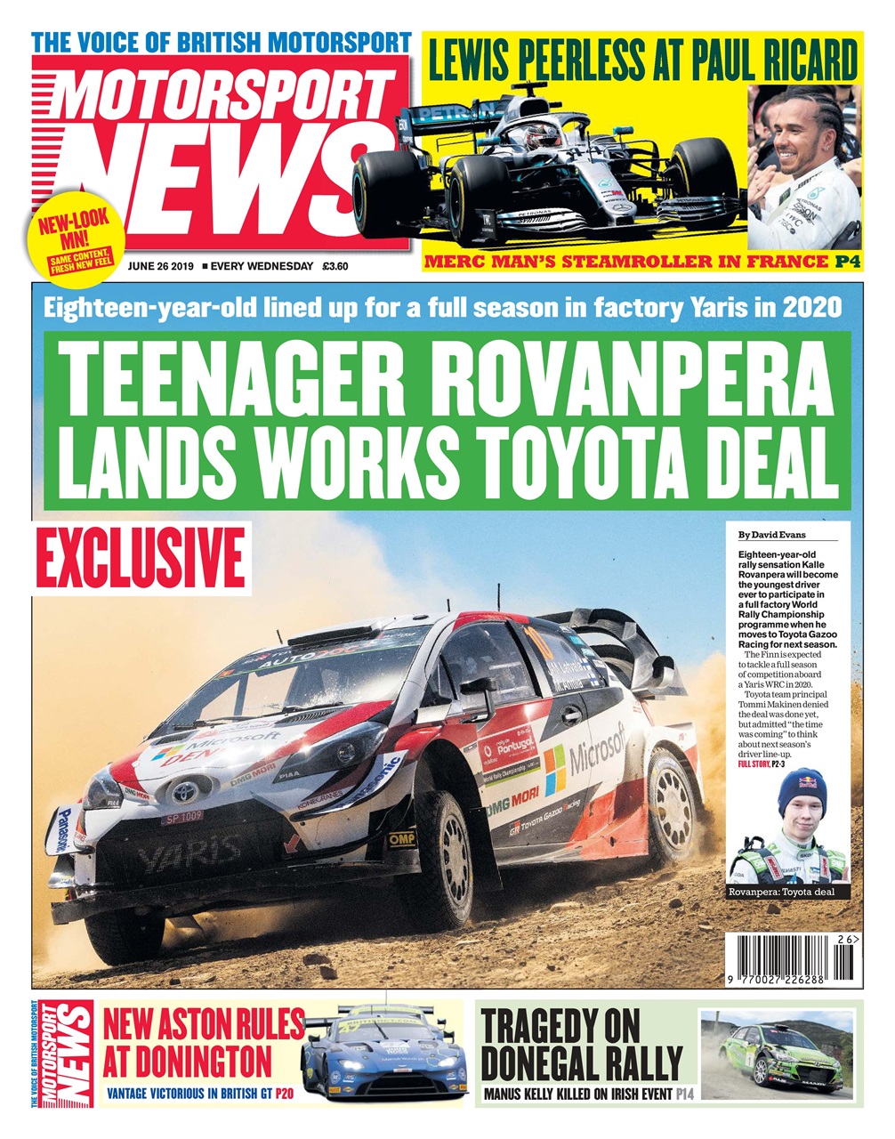 Motorsport News Preview Pages