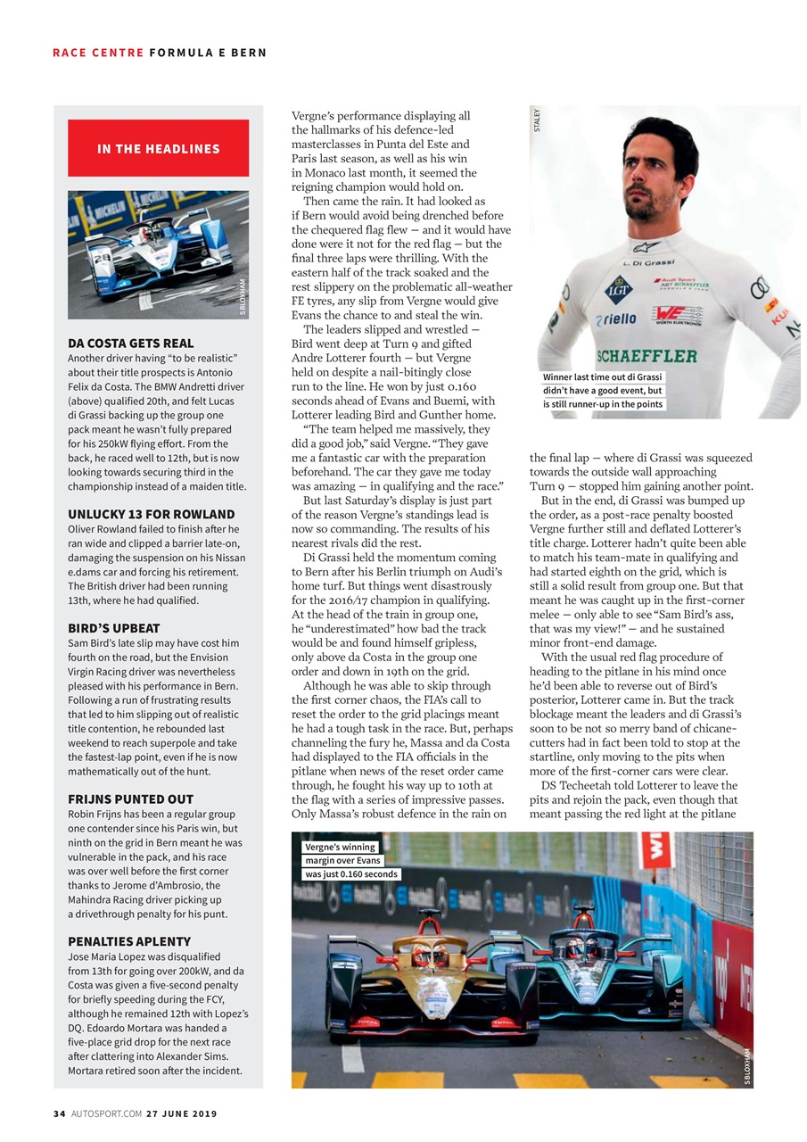Autosport Preview Pages