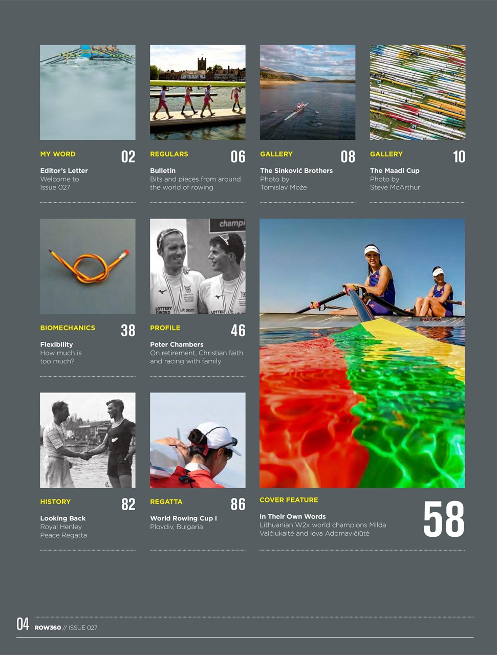 Row360 Preview Pages