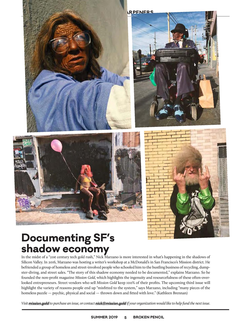 Broken Pencil Preview Pages