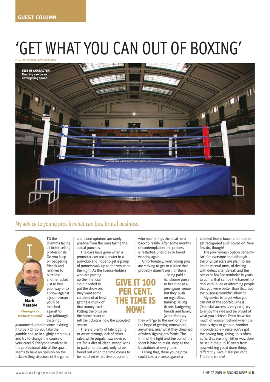 Boxing News Preview Pages
