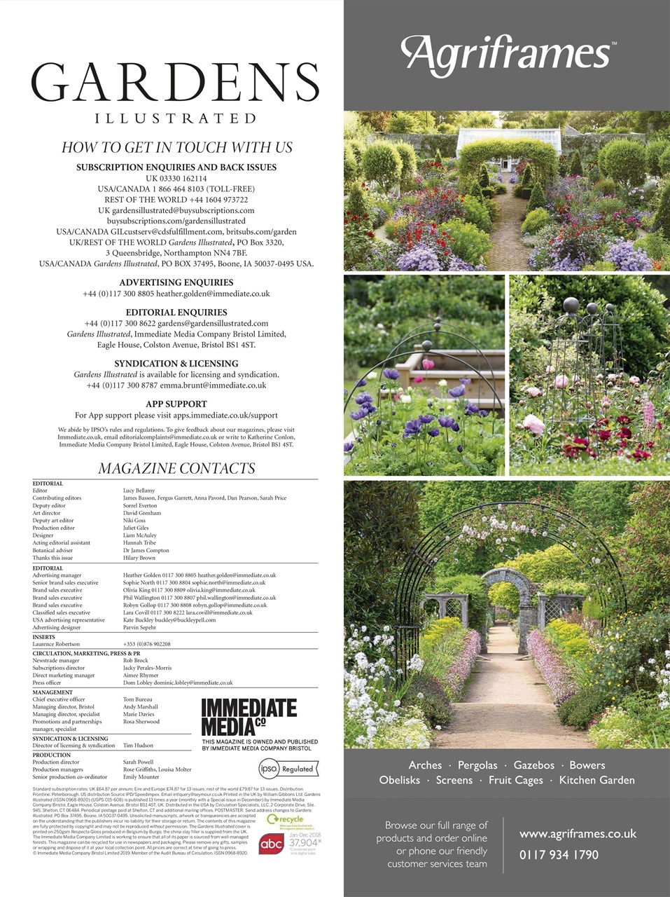 Gardens Illustrated Preview Pages