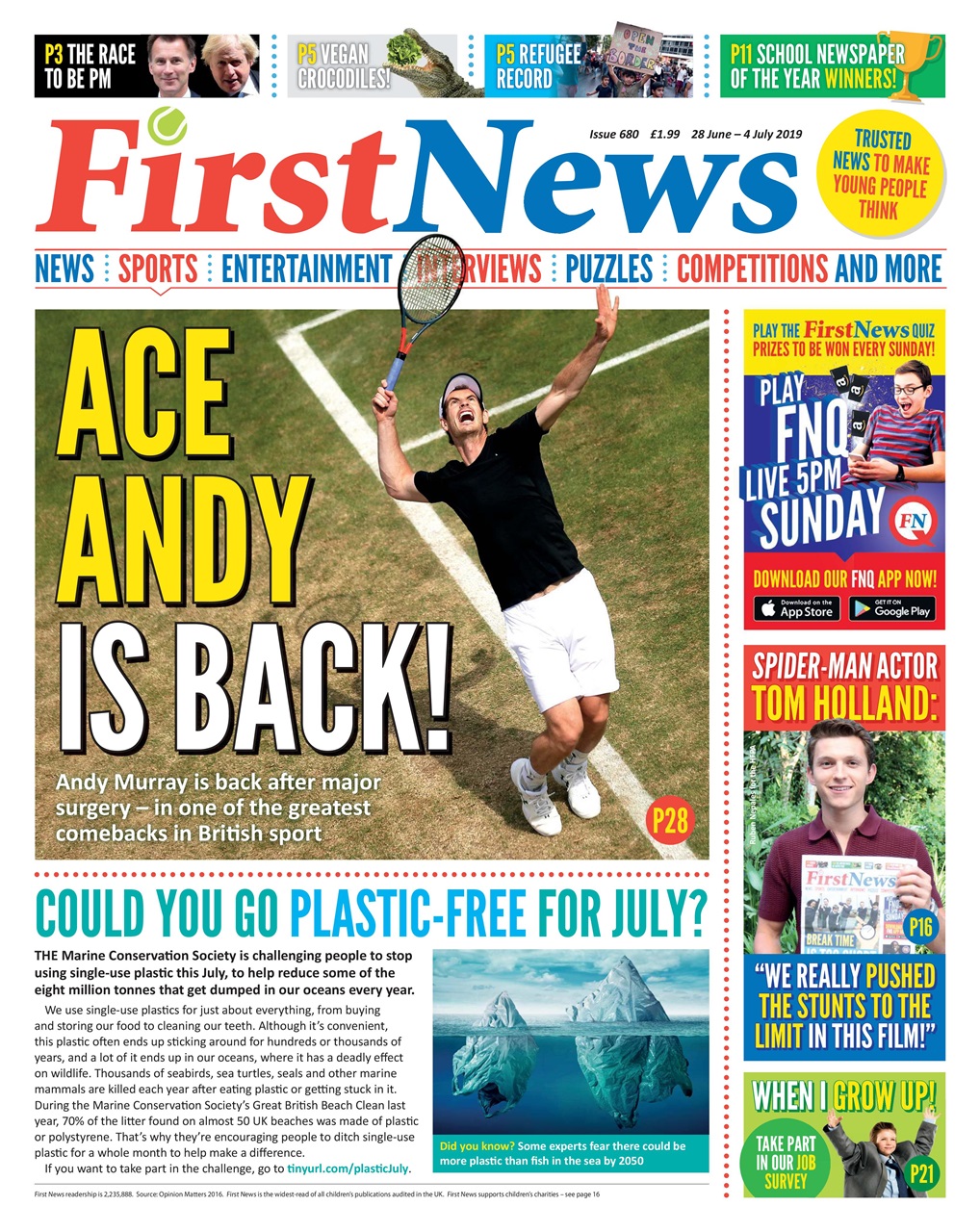 First News Preview Pages