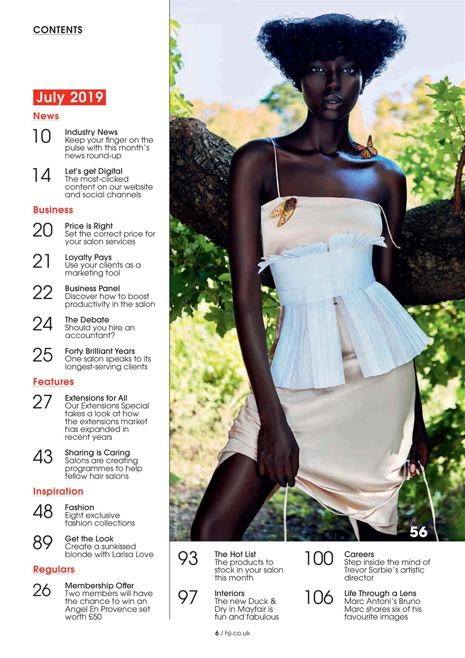 Hairdressers Journal Preview Pages