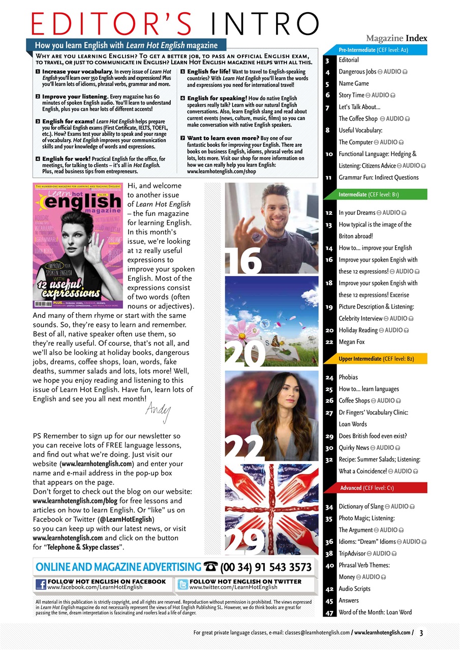 Learn Hot English Preview Pages
