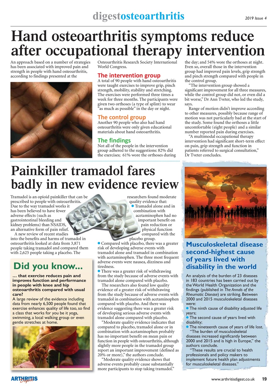 Arthritis Digest Preview Pages