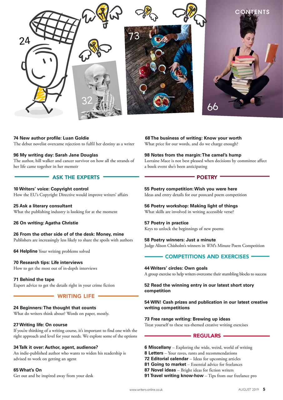 Writing Magazine Preview Pages