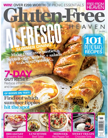 Gluten-Free Heaven July 2019 issue Gluten-Free Heaven July 2019