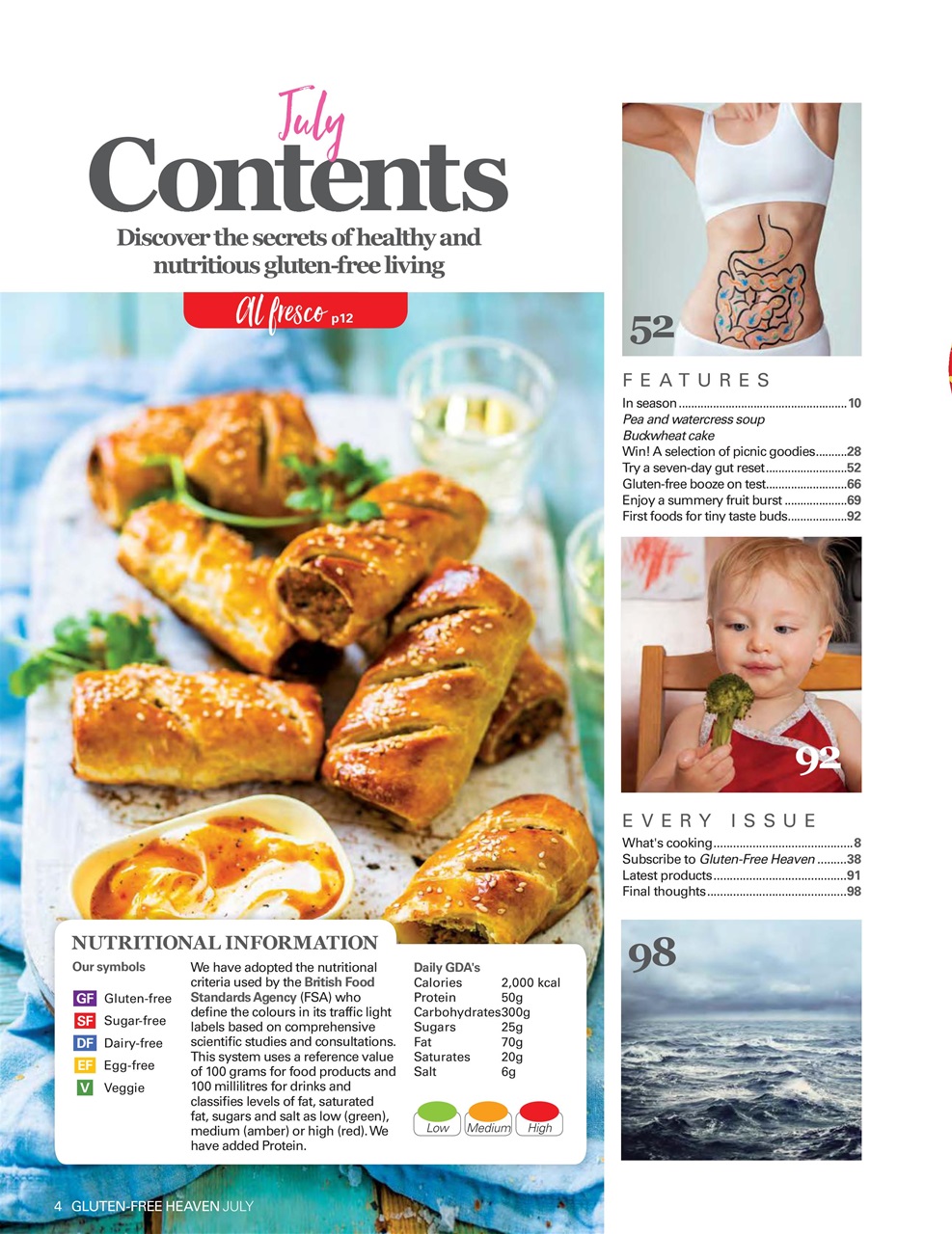 Gluten-Free Heaven Preview Pages