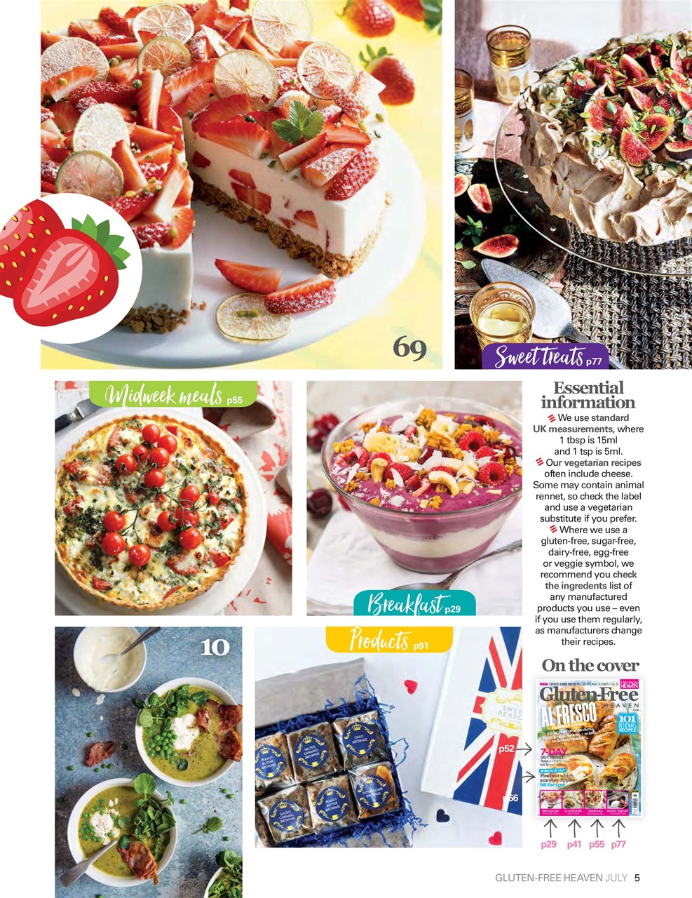 Gluten-Free Heaven Preview Pages