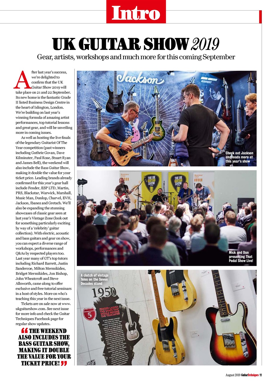 Guitar Techniques Preview Pages