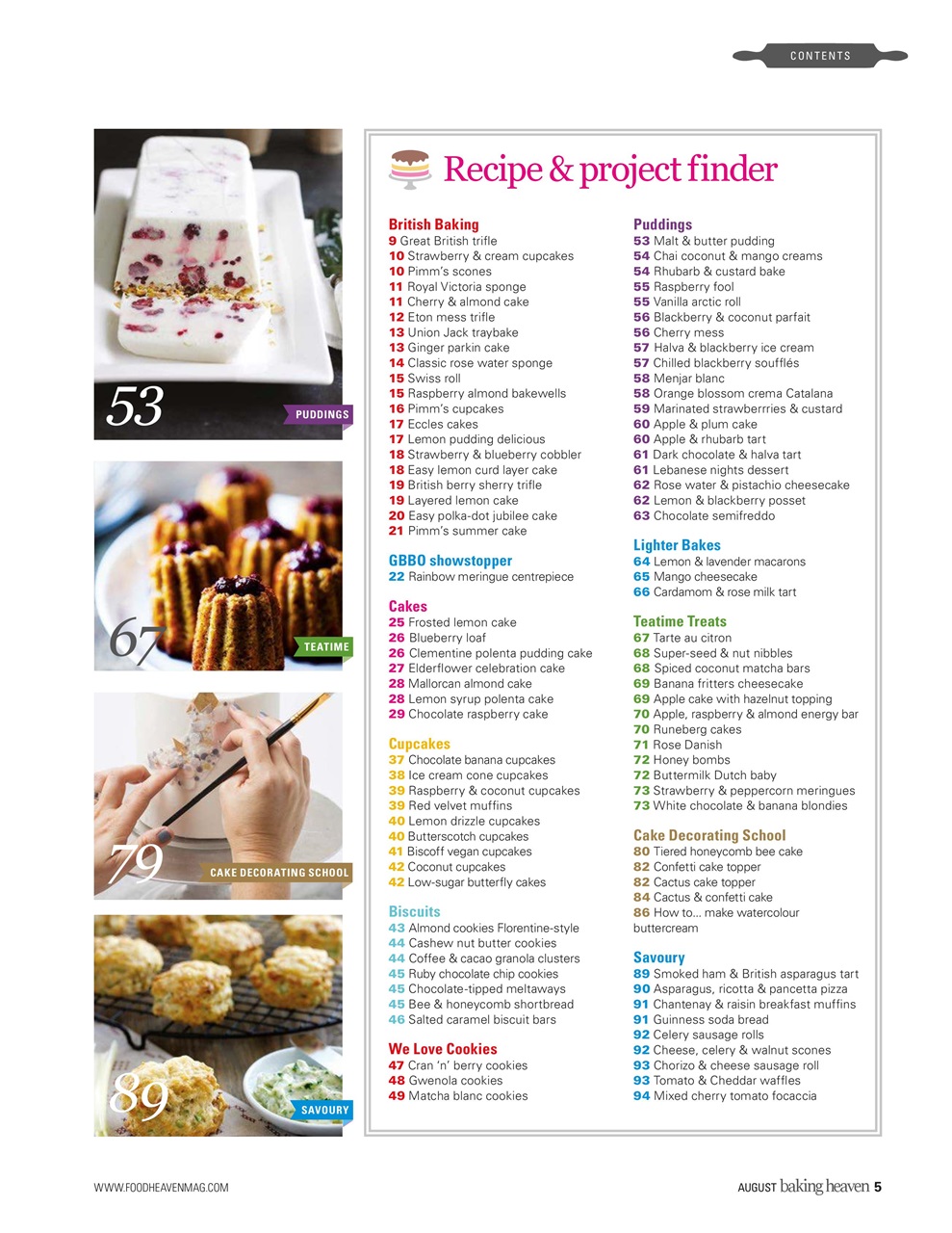 Bake & Decorate Preview Pages