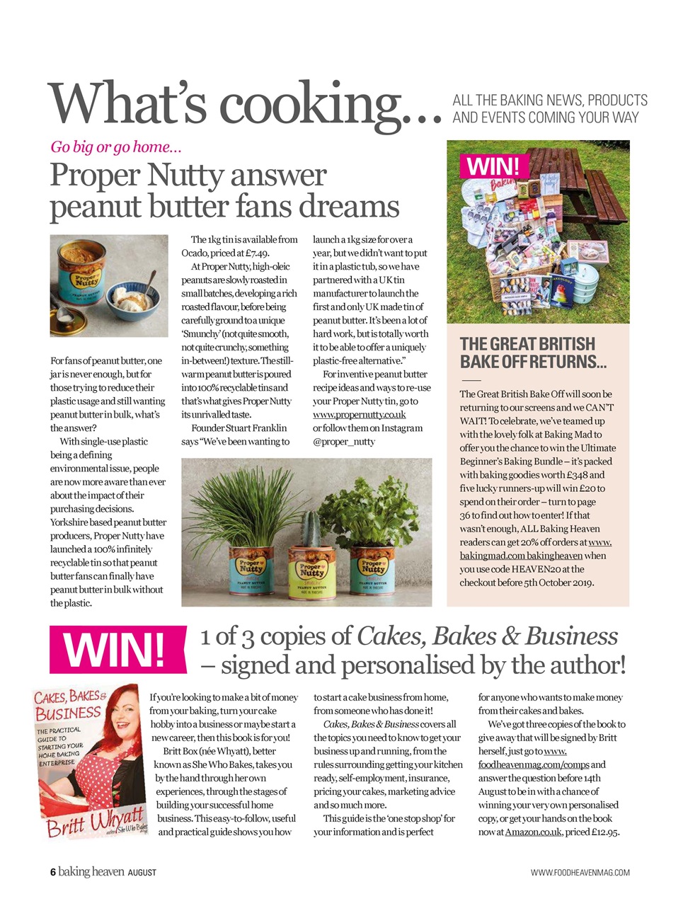 Bake & Decorate Preview Pages
