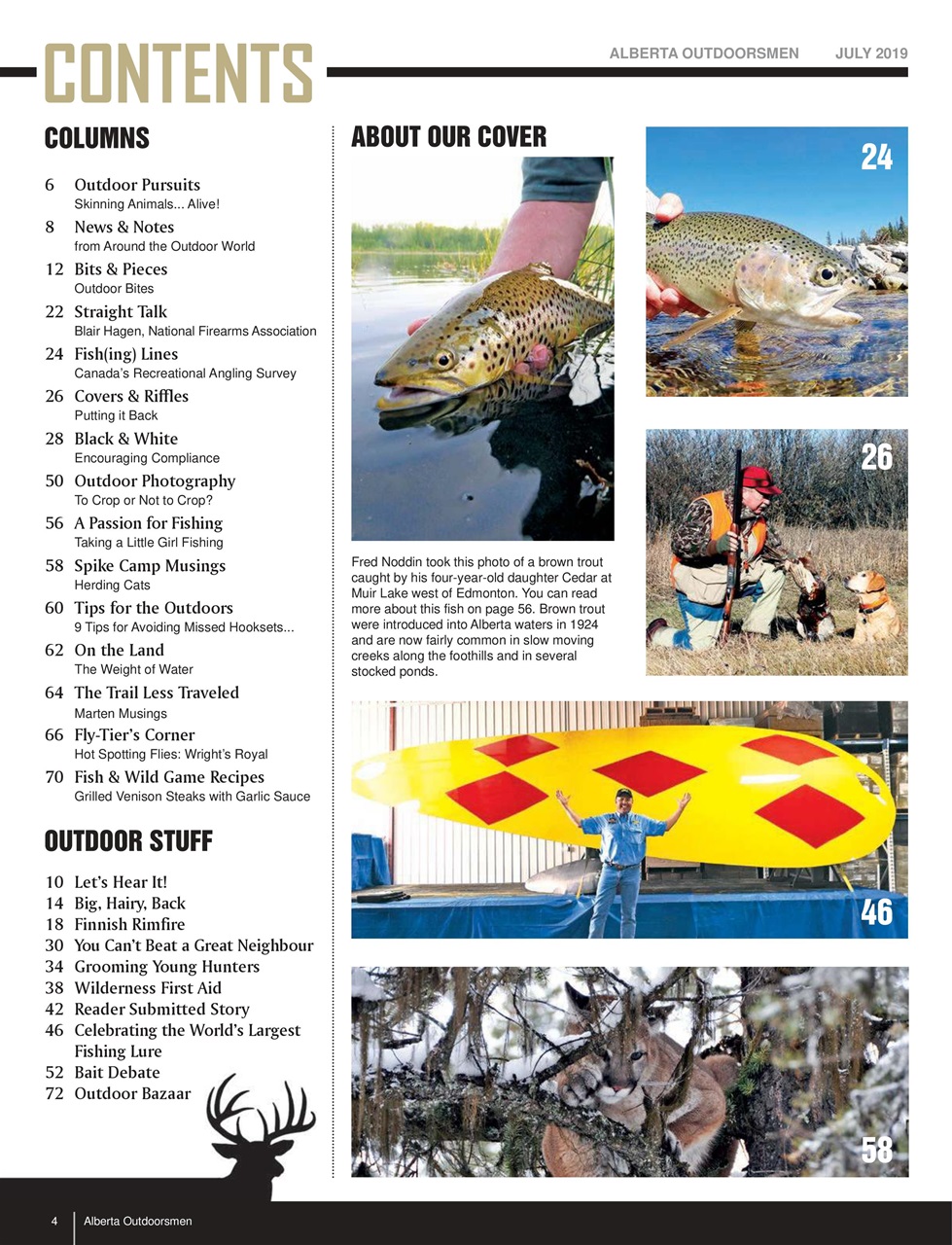 Alberta Outdoors Preview Pages