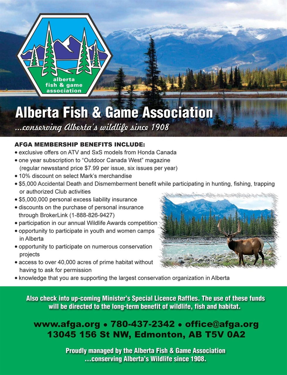 Alberta Outdoors Preview Pages