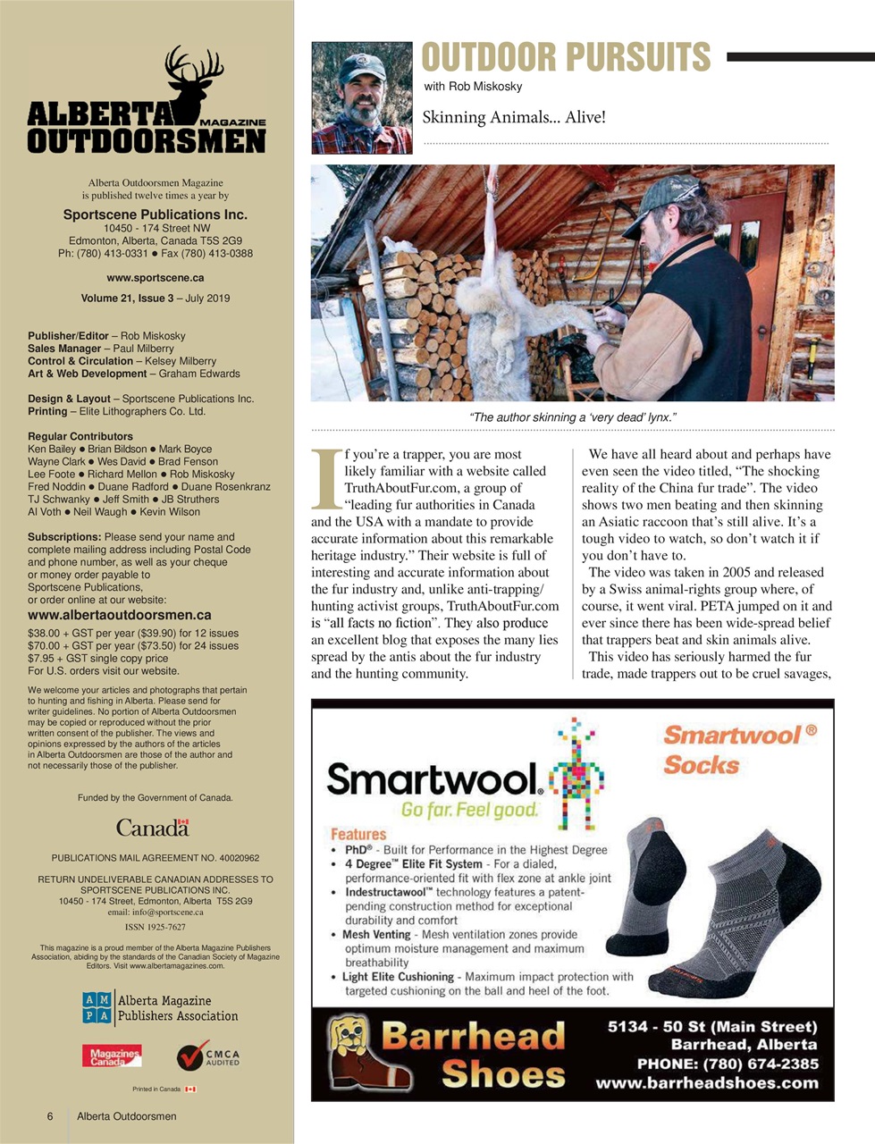 Alberta Outdoors Preview Pages