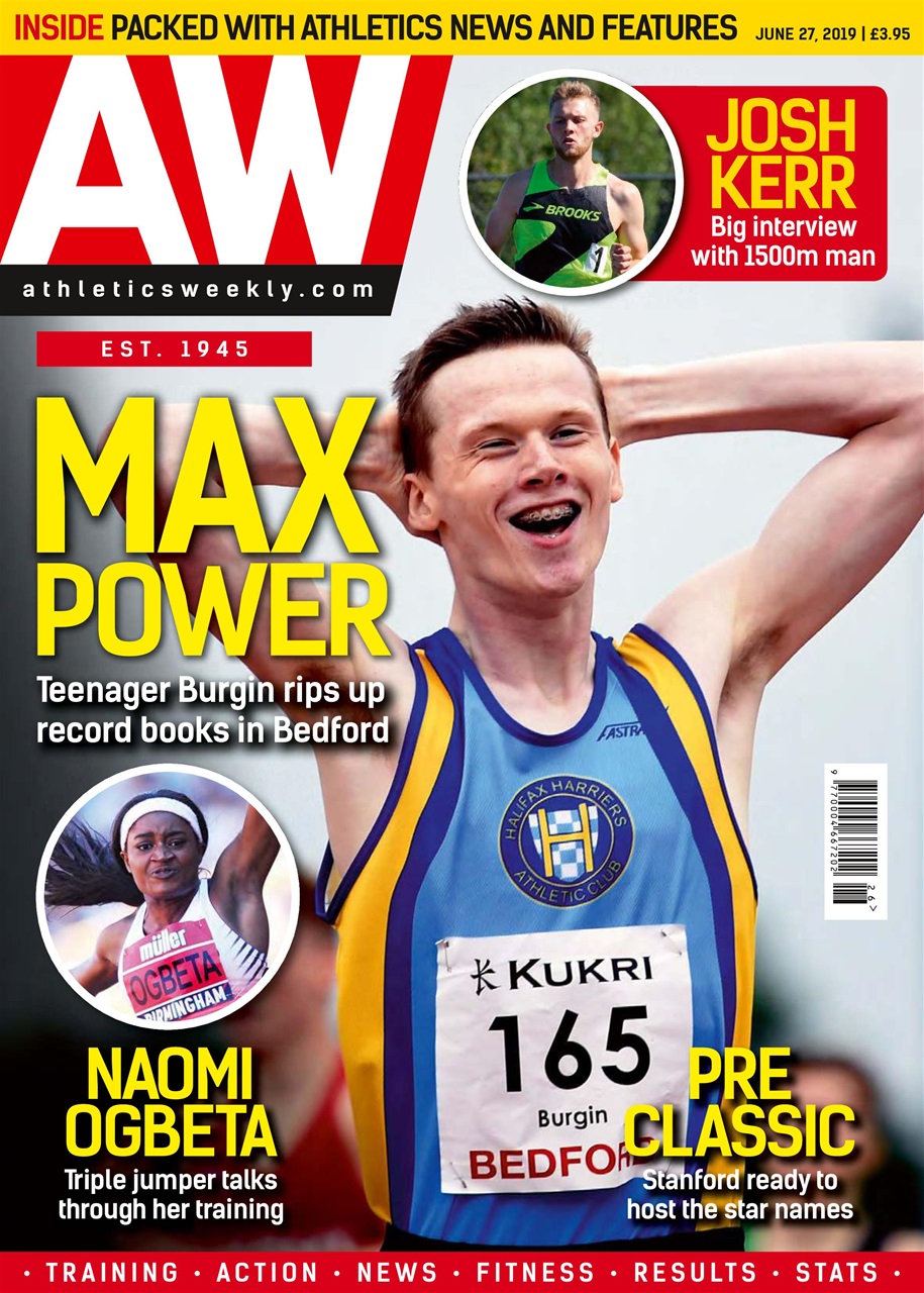 AW – Athletics Weekly Magazine Preview Pages