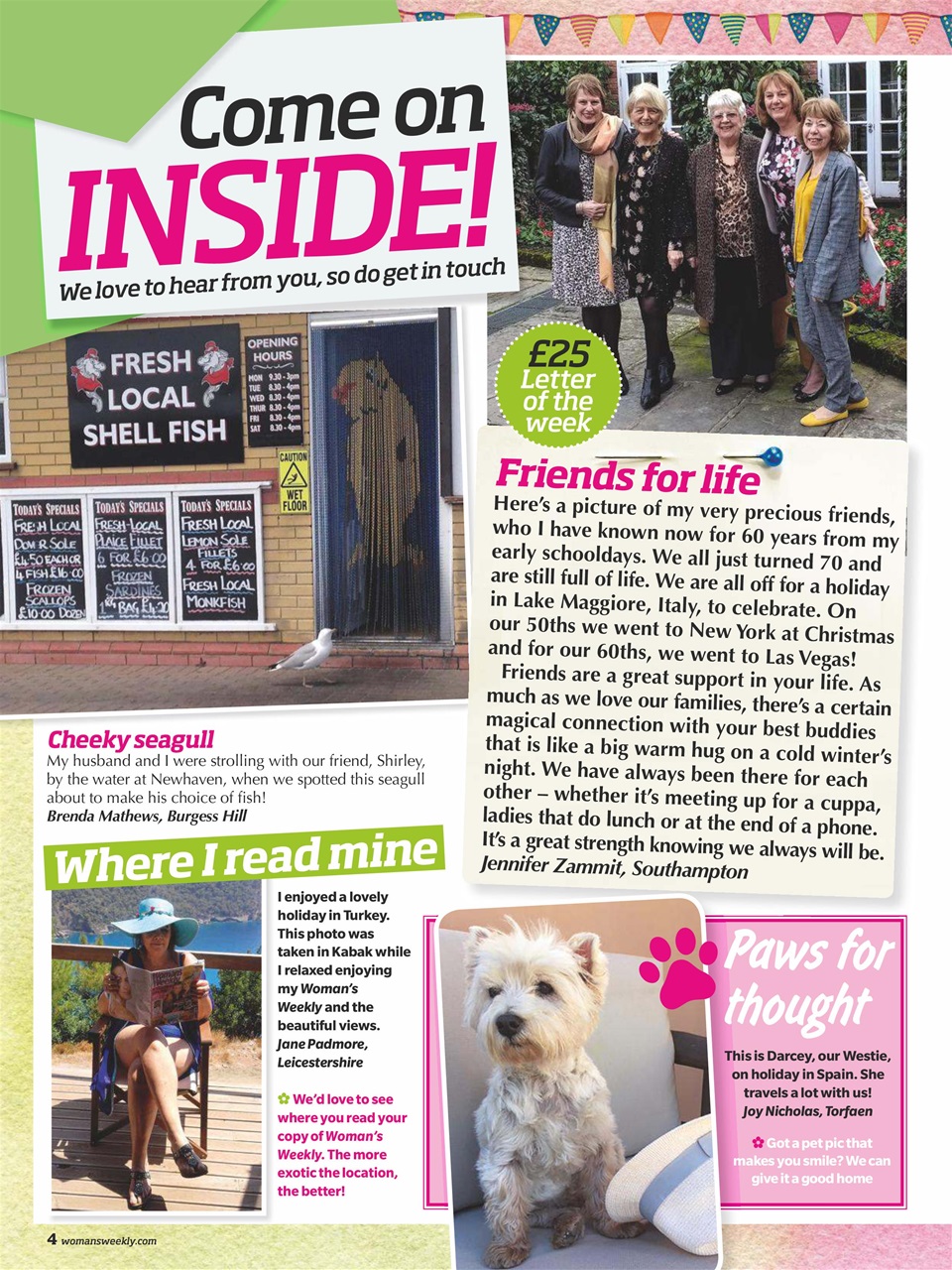 Woman's Weekly Preview Pages