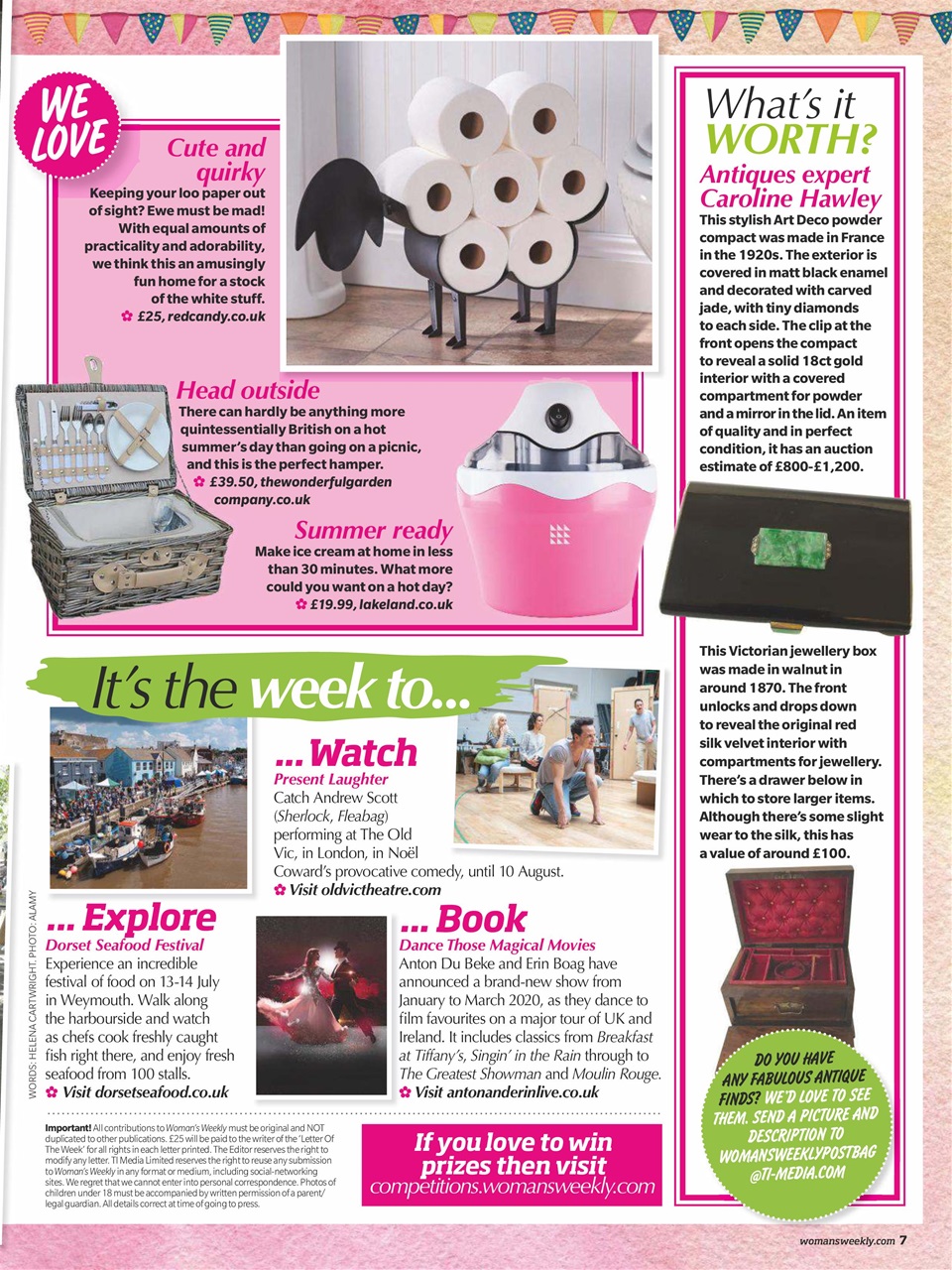 Woman's Weekly Preview Pages